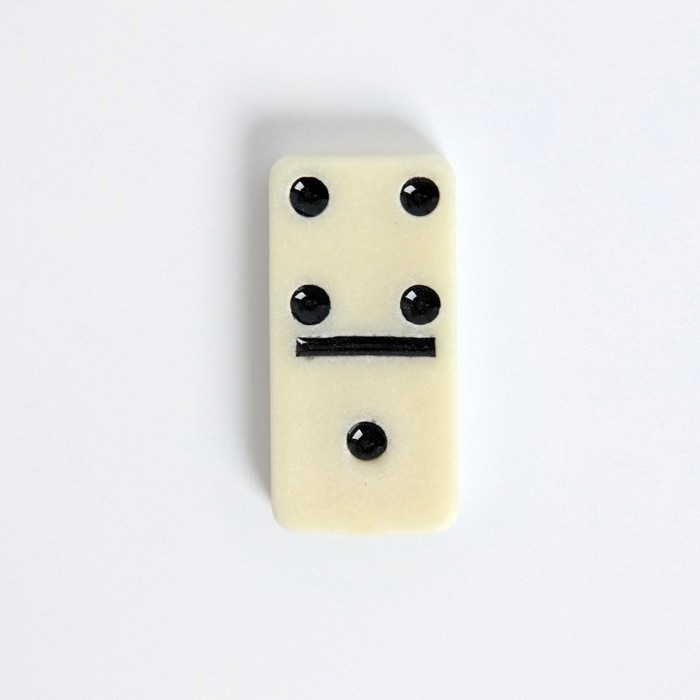 Домино  Домино "Форкас", 9 х 15 см, костяшка 4 х 2 см, красное