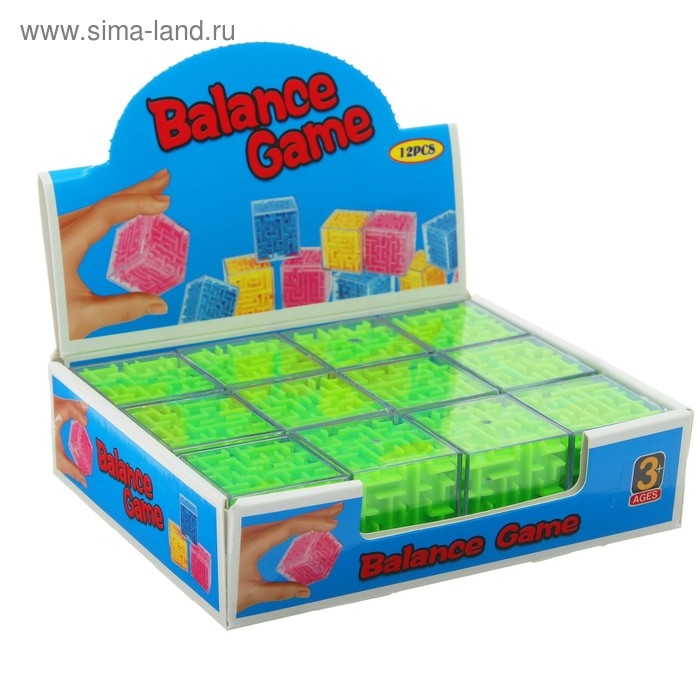 Головоломка «Лабиринт», цвет зелёный Головоломка «Лабиринт», цвет зелёный