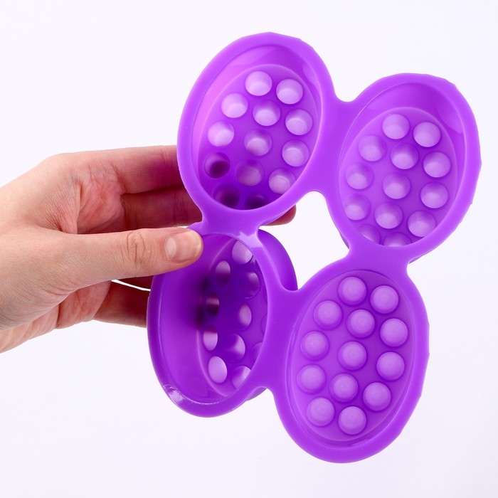 Форма для мыла силиконовая «Массажная» 4 шт., размер 1 шт. — 7,1 × 3,5 × 5 см Форма для мыла силиконовая «Массажная» 4 шт., размер 1 шт. — 7,1 × 3,5 × 5 см