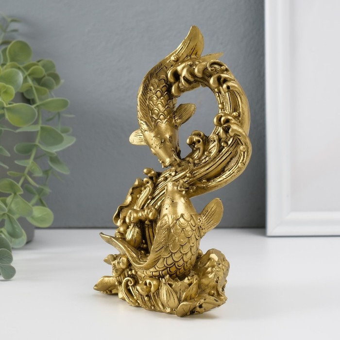 Нэцкэ бронза   Нэцкэ бронза  "Карпы"15 х 6,5 х 5 см