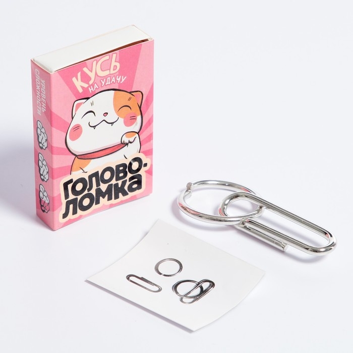 Головоломка «Прокачай мозги» металл, МИКС Головоломка «Прокачай мозги» металл, МИКС