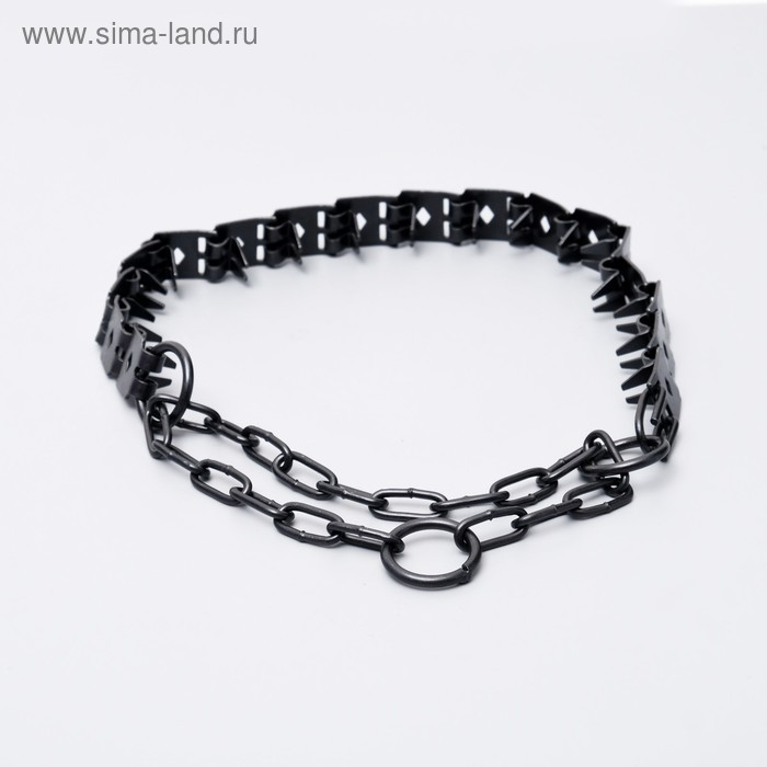 Ошейник строгий пластинчатый вороненый, 55 х 2,3см Ошейник строгий пластинчатый вороненый, 55 х 2,3см