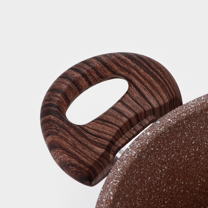 Кастрюля Доляна «Брауни», 2 л, d=20 см, h=9 см, стеклянная крышка, антипригарное покрытие, индукция Кастрюля Доляна «Брауни», 2 л, d=20 см, h=9 см, стеклянная крышка, антипригарное покрытие, индукция