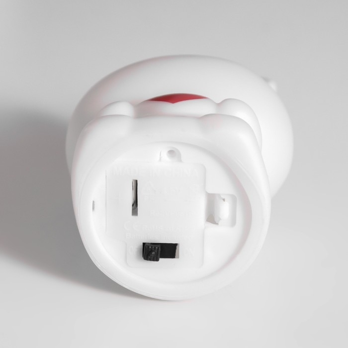 Ночник "Зайчик с сердцем" 2Вт LED LR44 белый 4х4х8,5см