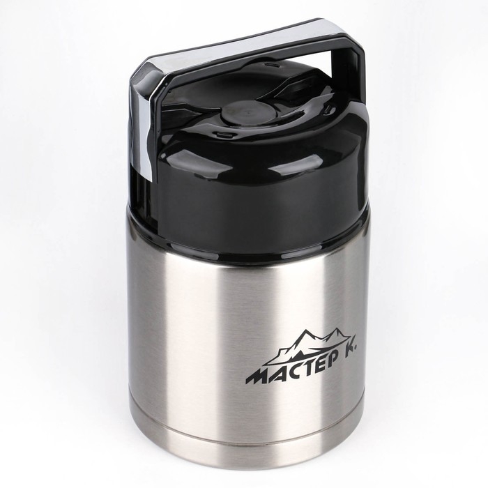 Термос для еды  Термос для еды "Мастер К", 800 мл, сохраняет тепло 8 ч, 16.5 х 11 см