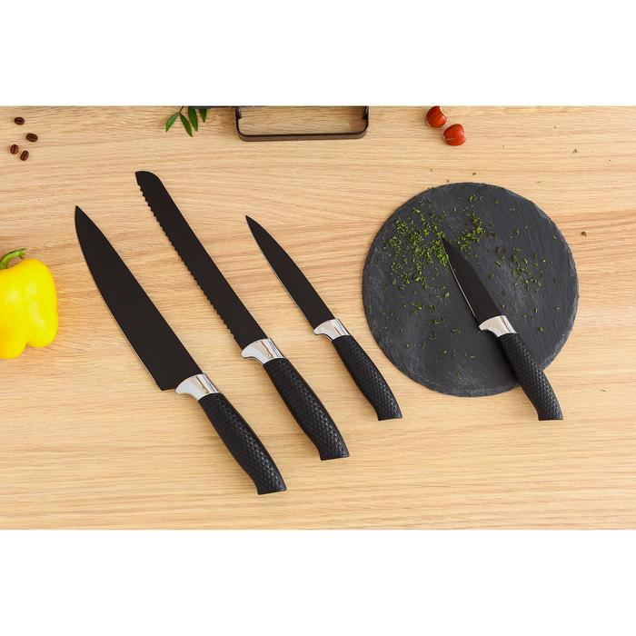 Доска для подачи из сланца Magistro Valley, d=30 см Доска для подачи из сланца Magistro Valley, d=30 см