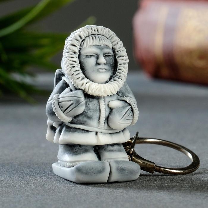 Брелок  Брелок "На лыжах" 4см