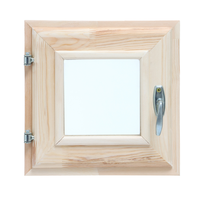 Окно, 30×30см, двойное стекло ХВОЯ Окно, 30×30см, двойное стекло ХВОЯ