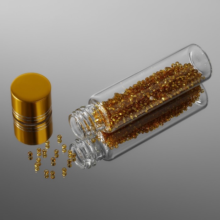 Баночки для хранения бисера, d = 2,2 × 8 см, 5 шт Баночки для хранения бисера, d = 2,2 × 8 см, 5 шт