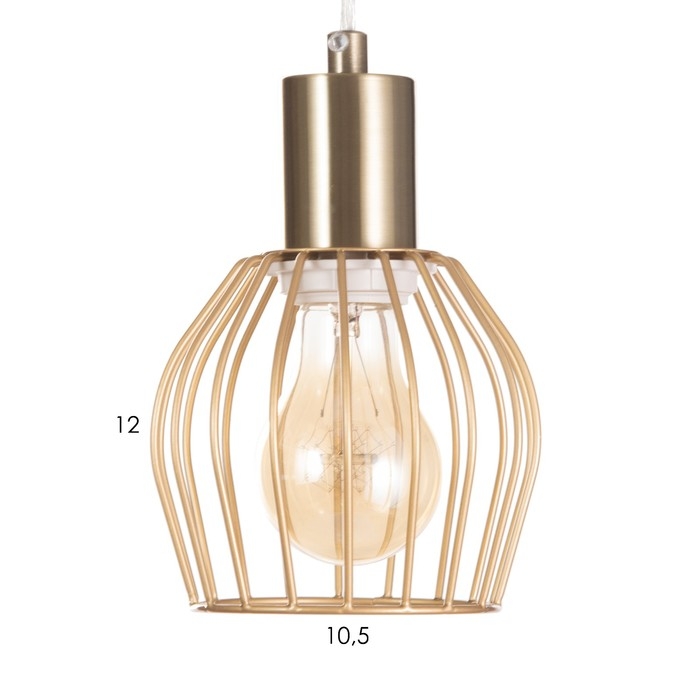 Светильник подвесной Светильник подвесной "Лофт" 1х25Вт Е27 Бронза 12х116х11