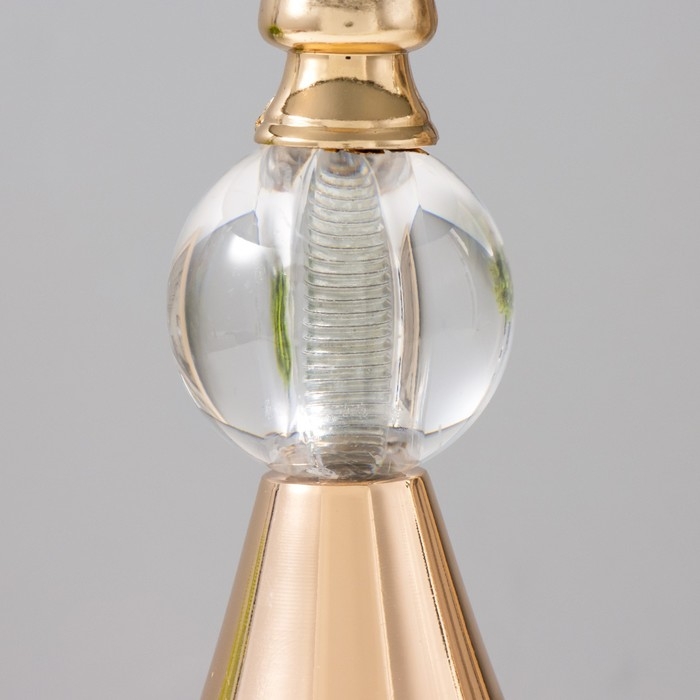 Настольная лампа Настольная лампа "Марфа" Е27 40Вт чёрно-золотой 22х22х40 см RISALUX