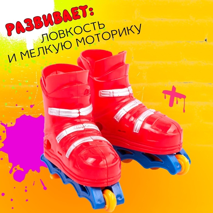 Пальчиковые роликовые коньки «Слалом», цвета МИКС Пальчиковые роликовые коньки «Слалом», цвета МИКС