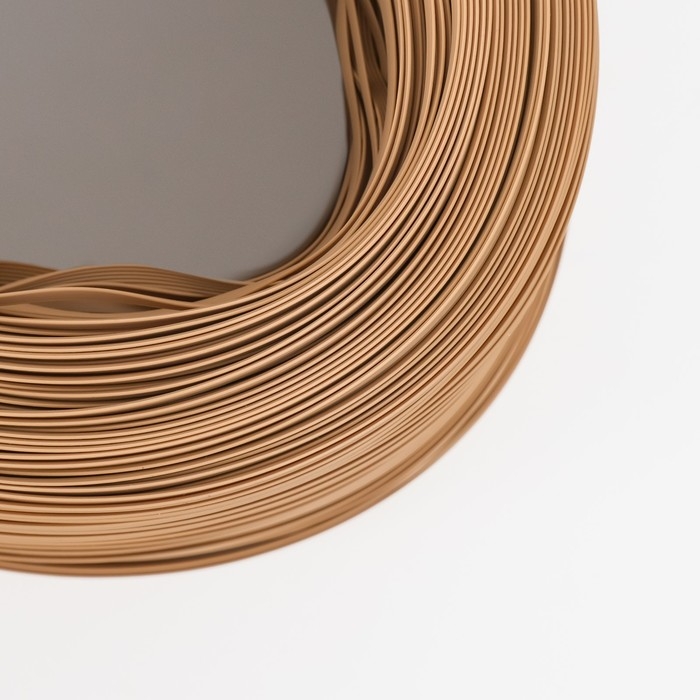 Ротанг искусственный 6 мм 500 м волна (бежевый) Ротанг искусственный 6 мм 500 м волна (бежевый)