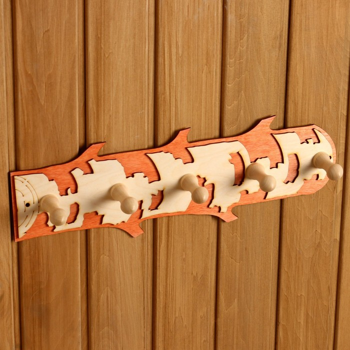 Вешалка 5 рожковая Вешалка 5 рожковая "Березка"