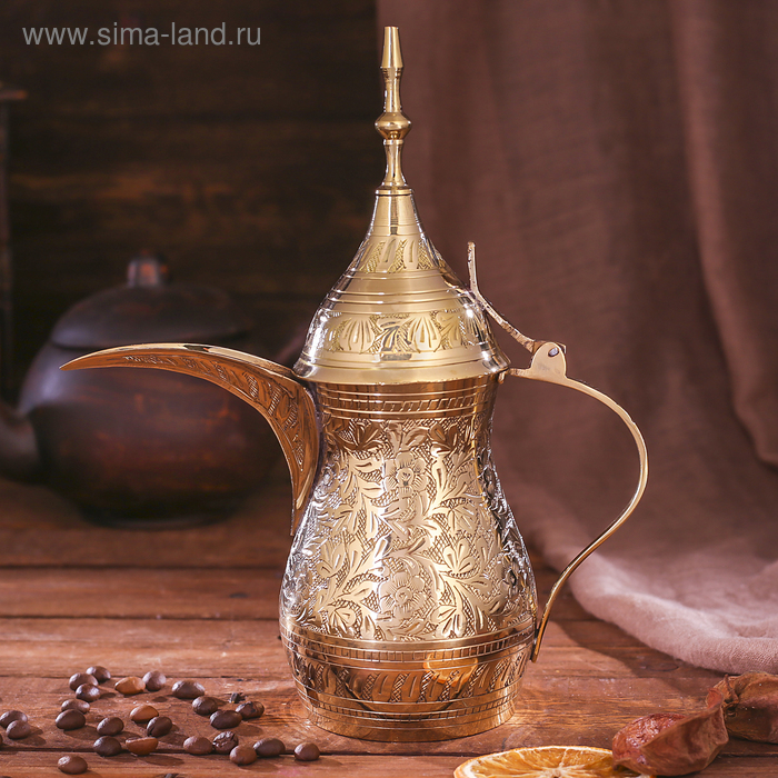 Чайничек латунь Чайничек латунь "Прелесть" 8,5х17,5х21 см