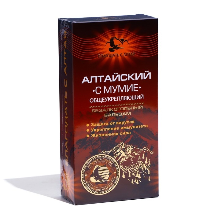 Бальзам Бальзам "Алтайский" с мумиё общеукрепляющий, 250 мл