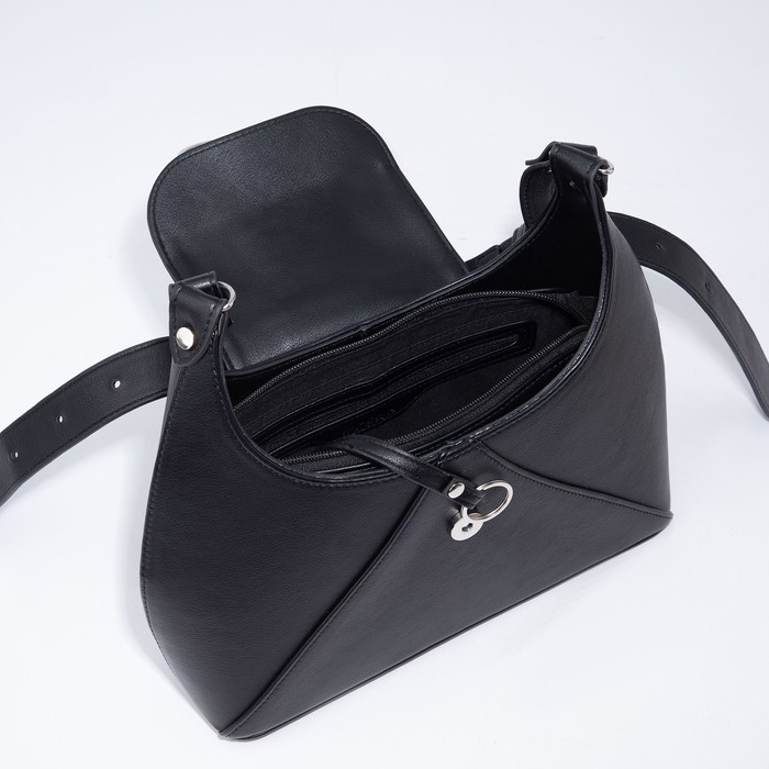 Сумка женская на молнии, цвет чёрный Сумка женская на молнии, цвет чёрный