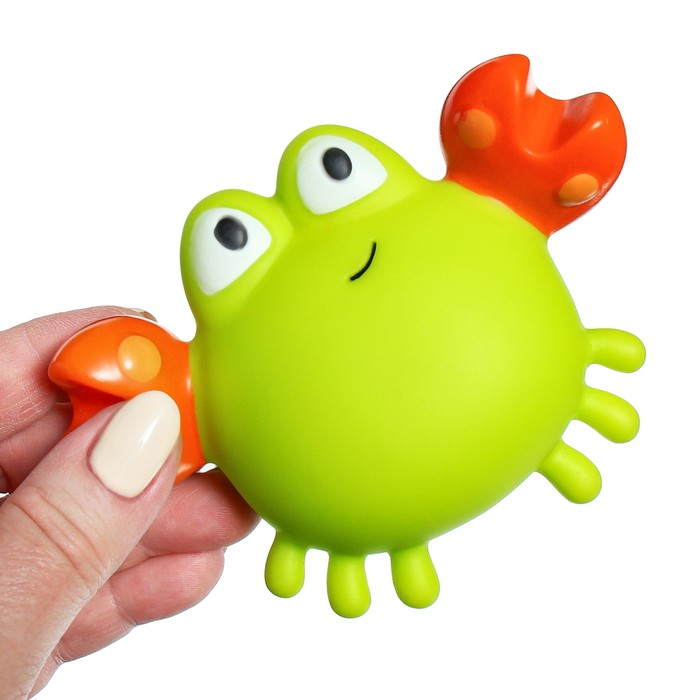 Набор резиновых игрушек для ванны «Морские друзья», 4 шт, виды МИКС, Крошка Я Набор резиновых игрушек для ванны «Морские друзья», 4 шт, виды МИКС, Крошка Я