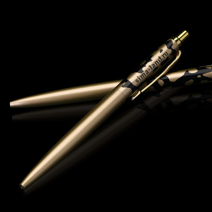 Ручка металл автоматическая «Хакки», синяя паста 1.0 мм Ручка металл автоматическая «Хакки», синяя паста 1.0 мм