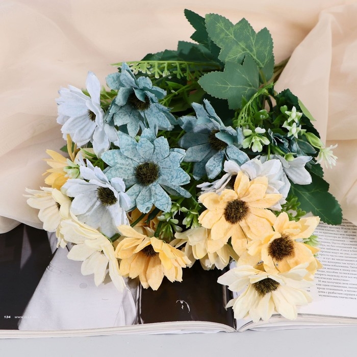 Букет Букет "Ромашка декоративная колор" 5х25 см, микс