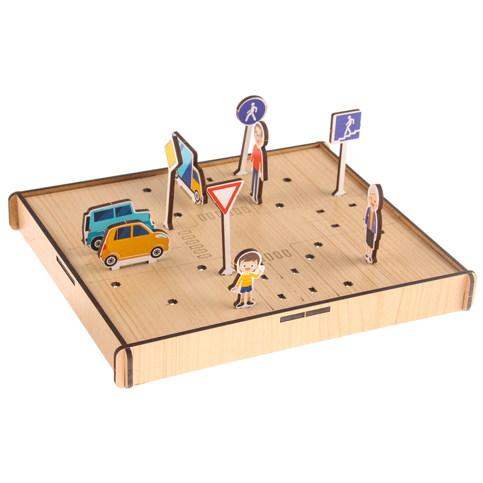 Головоломка «Дорожные знаки. Изучаем ПДД» Головоломка «Дорожные знаки. Изучаем ПДД»