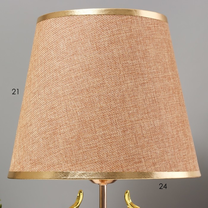 Настольная лампа Настольная лампа "Сканди" Е27 40Вт золото 23х23х41 см