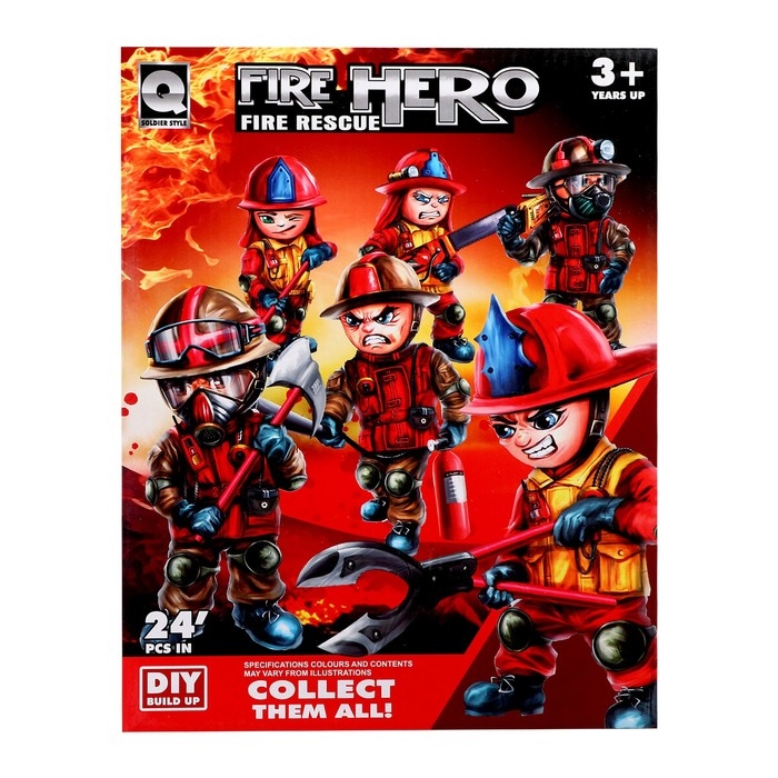 Фигурка «Пожарный», МИКС