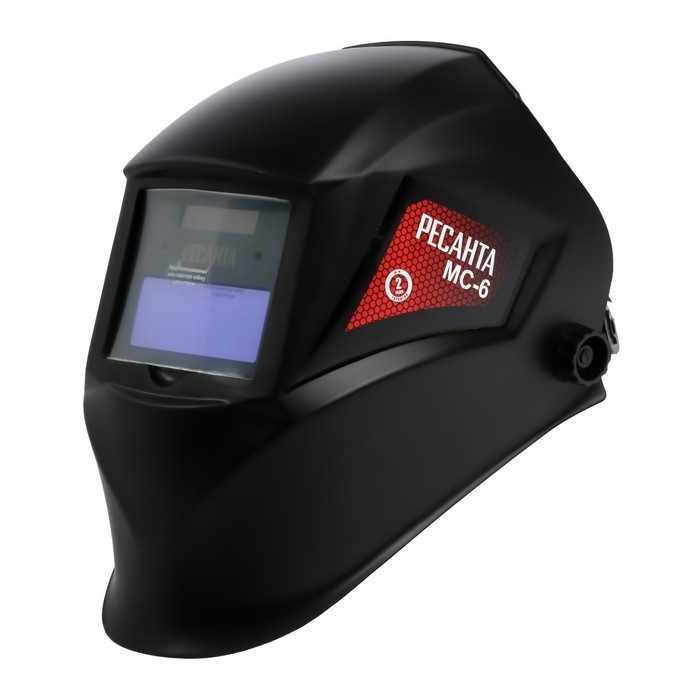 Маска сварщика Ресанта  МС-6, хамелеон, 90х35 мм, DIN 11, солнечная батарея + 2 CR2927 Маска сварщика Ресанта  МС-6, хамелеон, 90х35 мм, DIN 11, солнечная батарея + 2 CR2927