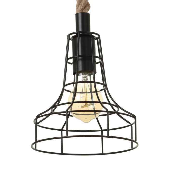 Светильник BayerLux 87312/1 E27 40Вт черный 22х22х27-127 см