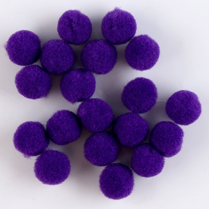 Аппликация помпошками «Единорог», размер — 20 × 20 см, клей 30 мл