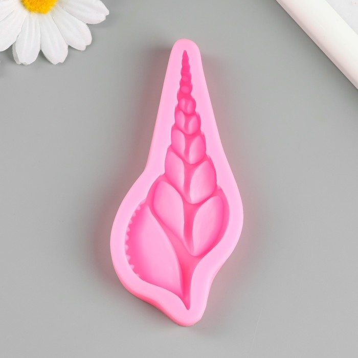 Молд силикон Молд силикон "Морская ракушка" 5х11,2х1,3 см