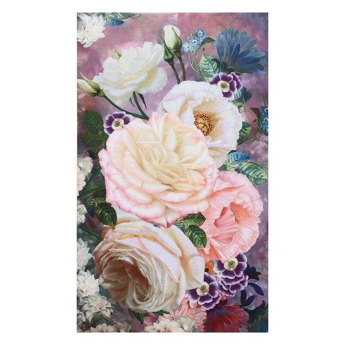 Картина- холст на подрамнике Картина- холст на подрамнике "Букет" 60*100см