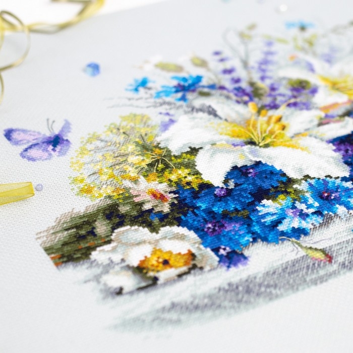 Набор для вышивания Набор для вышивания "Нежный дуэт" 40 х 25