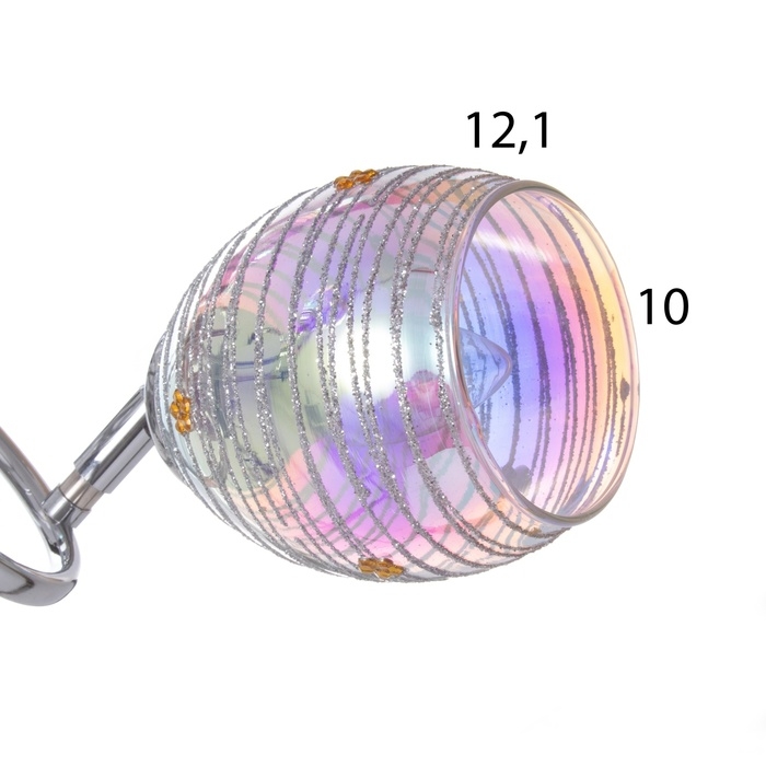 Люстра Люстра "Аббелла" 3х40Вт Е27 Хром МОДЕЛЬ: 2612381