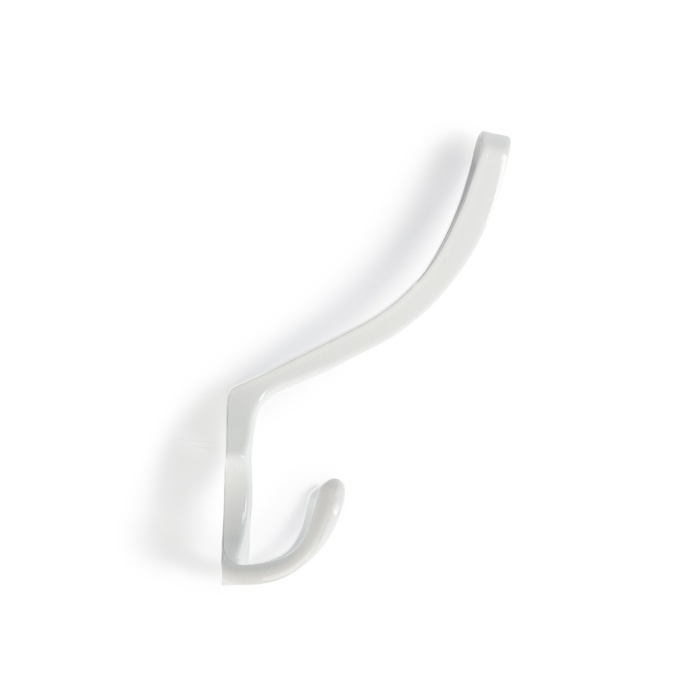 Крючок мебельный ТУНДРА TKT004, трехрожковый, белый Крючок мебельный ТУНДРА TKT004, трехрожковый, белый