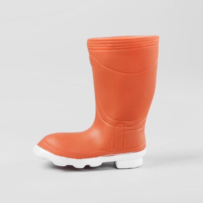 Игрушка пищащая Игрушка пищащая "Сапог" для собак, 11 см, коричневая