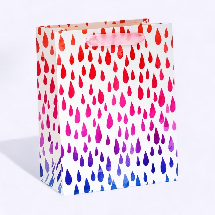Пакет ламинированный «Капли», MS 18 × 23 × 10 см Пакет ламинированный «Капли», MS 18 × 23 × 10 см