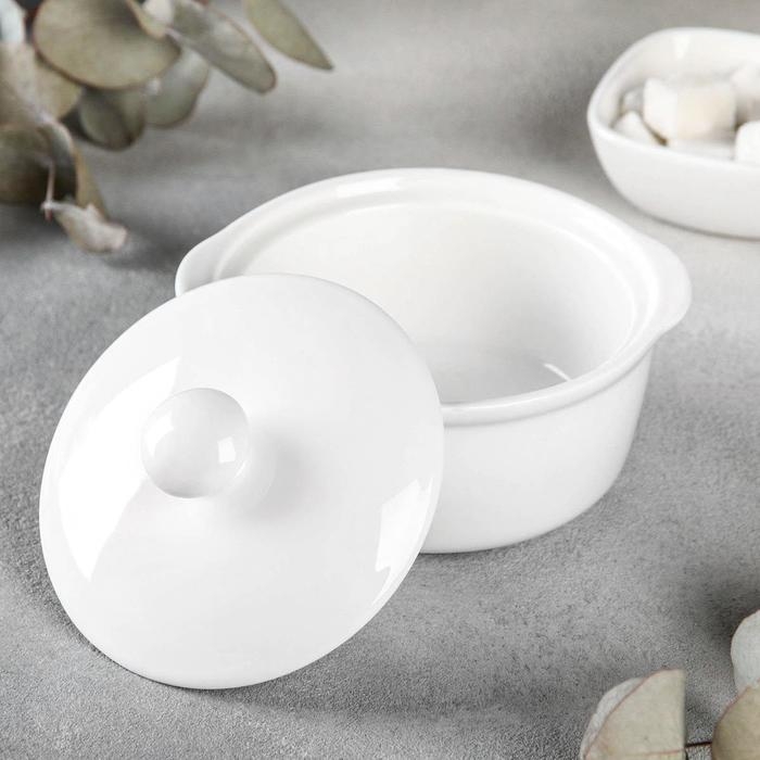 Бульонница с крышкой, 300 мл, d=11,5 см