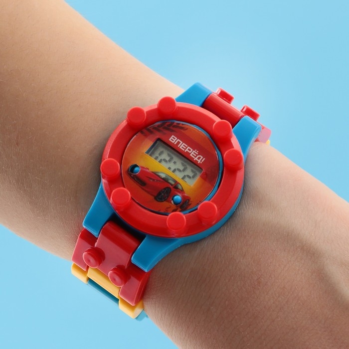 Часы наручные электронные «Будь первым», с ремешком-конструктором