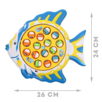 Рыбалка «Рыбка»: 15 рыбок, 2 удочки, звуковые эффекты, работает от батареек