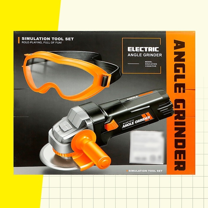 Набор инструментов «Шлифовальная машина», с защитными очками Набор инструментов «Шлифовальная машина», с защитными очками