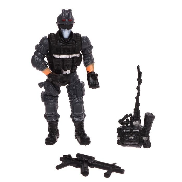 Фигурка героя «Спецназ», с аксессуарами, 10х5 см, МИКС Фигурка героя «Спецназ», с аксессуарами, 10х5 см, МИКС