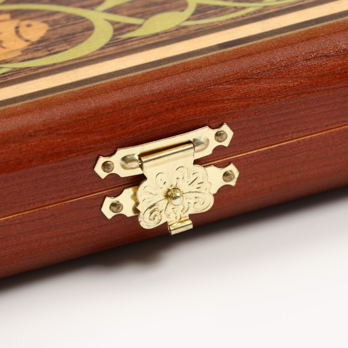 Нарды деревянные большие, с шашками Нарды деревянные большие, с шашками "Рыбаку", настольная игра, 60 х 60 см