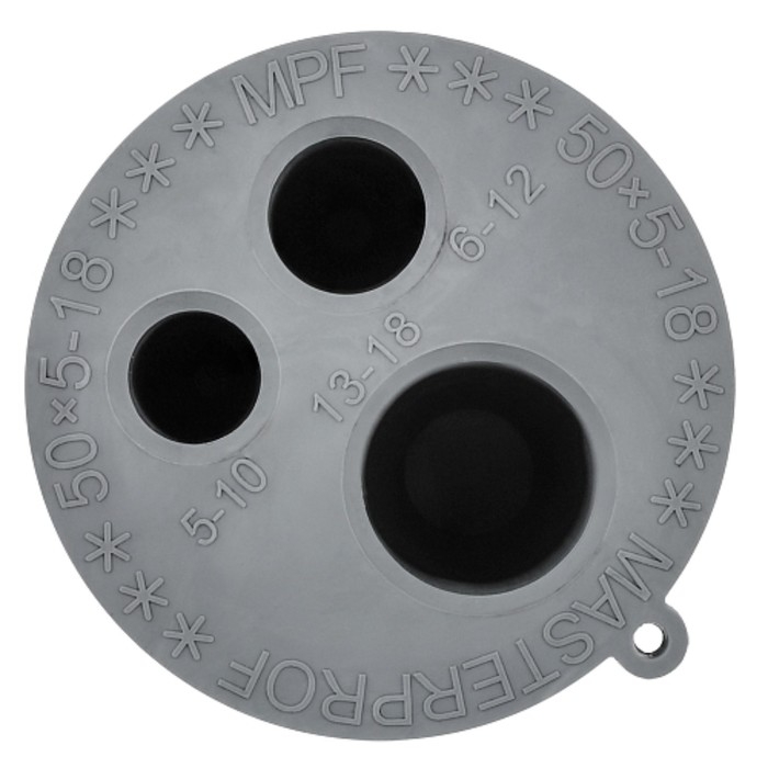 Манжета дренажная MasterProf ИС.131886, d=50 х 5-18 мм, ТЭП, серая Манжета дренажная MasterProf ИС.131886, d=50 х 5-18 мм, ТЭП, серая