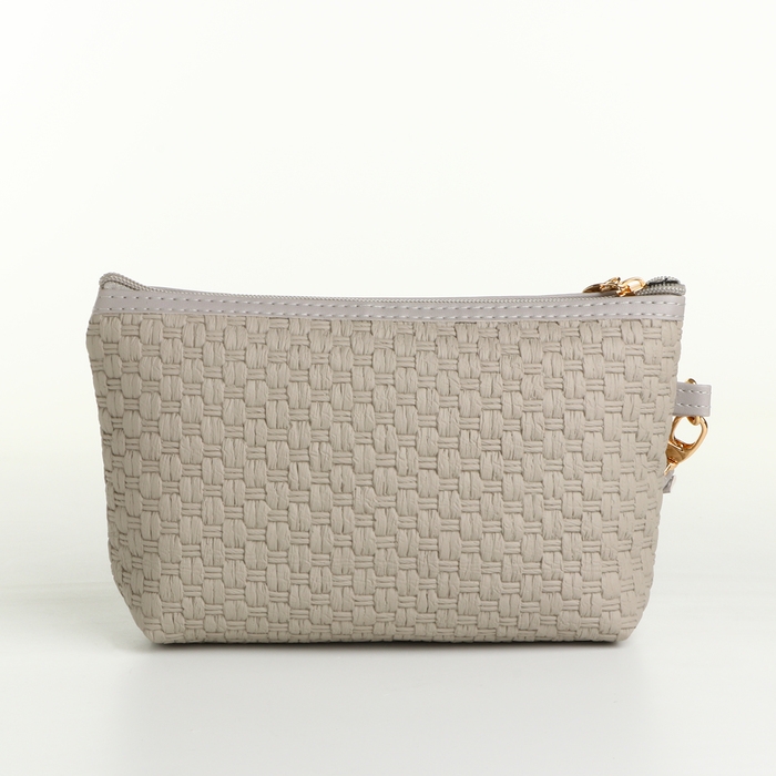 Косметичка на молнии, цвет серый Косметичка на молнии, цвет серый