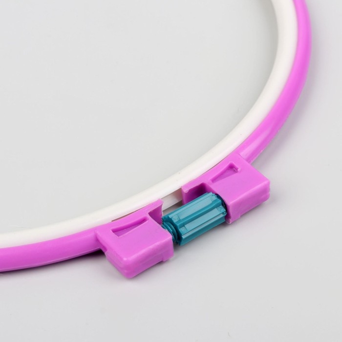 Пяльцы для вышивания, d = 21 см, цвет МИКС, цена за 1 штуку Пяльцы для вышивания, d = 21 см, цвет МИКС, цена за 1 штуку