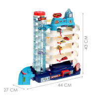 Парковка «Городская», с лифтом, 5 уровней, 8 машинок, световые и звуковые эффекты