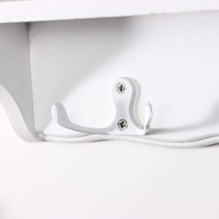 Ключница дерево 6 крючков Ключница дерево 6 крючков "Анютины глазки в горшочках" 24х8,7х26 см