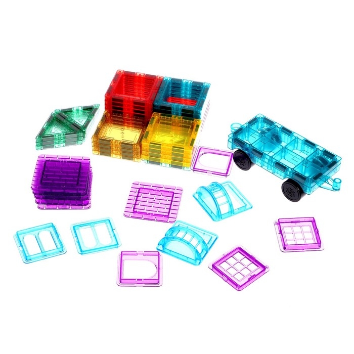 Конструктор магнитный «Магический магнит», 45 деталей Конструктор магнитный «Магический магнит», 45 деталей