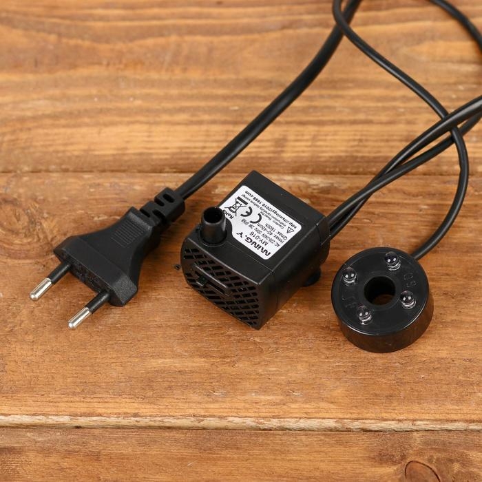 Фонтан Фонтан "Старая бочка в лиане" 13,5х17,28 см (с подсветкой)